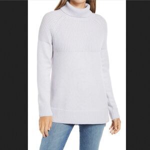 Caslon Purple Tunic Sweater